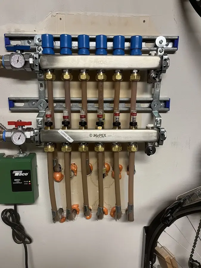 Plumber performing Leak Detection at a residential property in Summerset